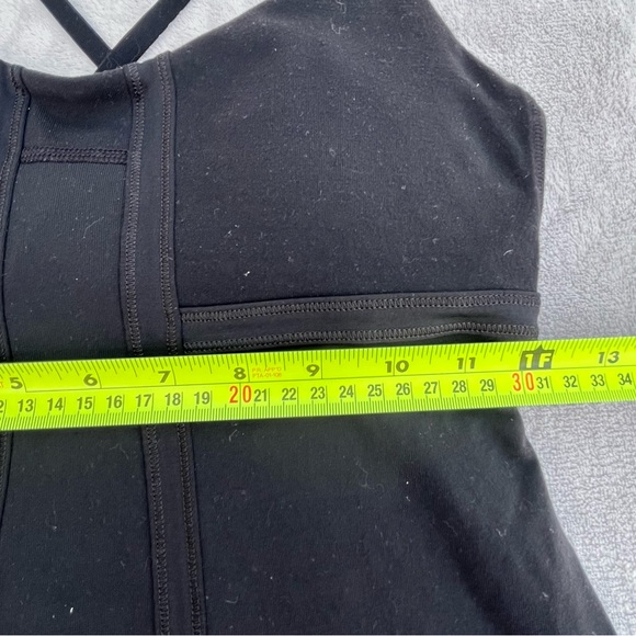 Lululemon Flare Cross Strap Shelf Bra Yoga Athletic Tank Top - Picture 10 of 13